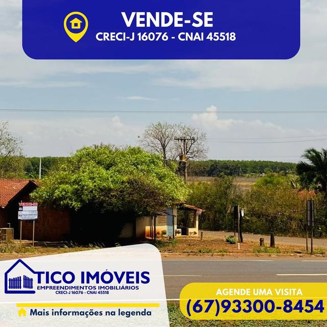 Moradia, comércio ou investimento, às margens da BR-158 - casa à venda em Paranaíba MS