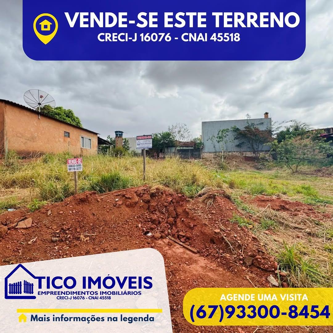 Terreno Rua Maria de Lourdes Vilela. Jardim Redentora