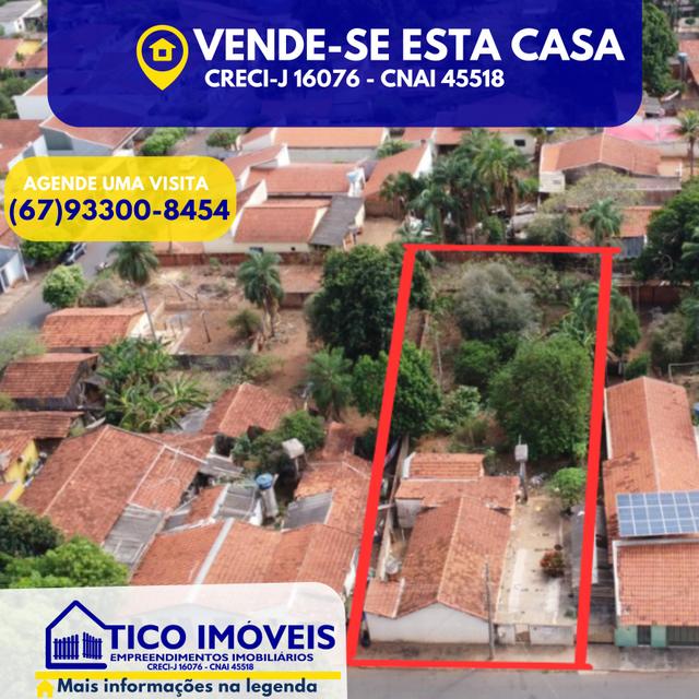 Casa Rua Vicente Barbosa de Moraes - casa à venda em Paranaíba - MS