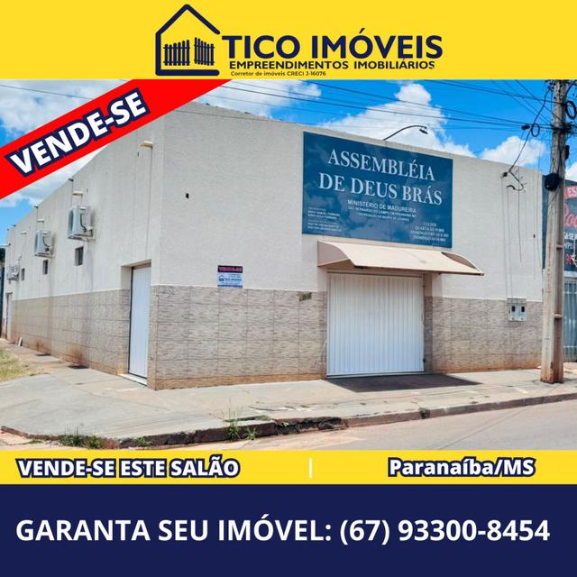 Salão Rua Ivo Fabres de Queiroz - sala_comercial à venda em Paranaíba - MS
