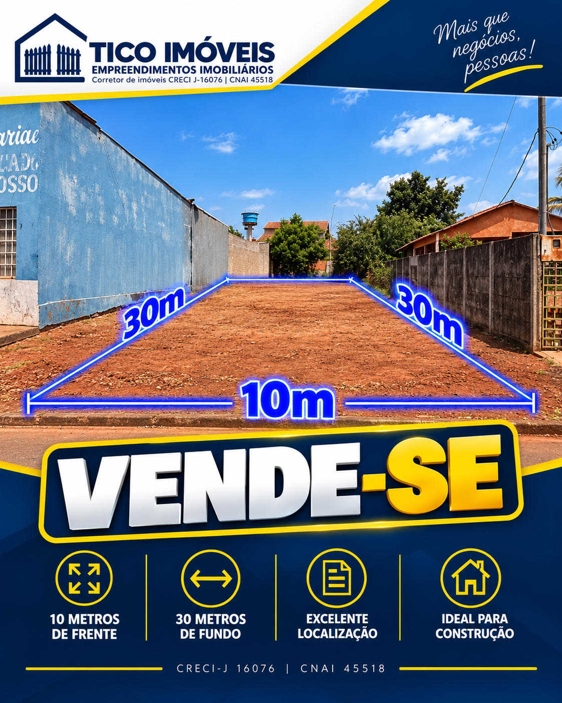 Terreno - Rua Geraldo Rodrigues Lopes, próxima à Avenida Paranaíba
